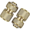 Miniatyrbilde 1 av 5: Hageslange Hurtigkobling, Messing Hageslangekobling, 1/2 Tommer Utvidbar Hageslangekran Kobling, Hageslange Rørkran Adapter F