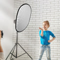 Pikkukuva 4 / 8: Ammattimainen 2-in-1 soikea diffuusori studio- ja ulkokuvaukseen