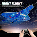 Miniatyrbild 4 av 5: F22 2.4g Fjärrkontroll Rc Plan 3-axlig Gyro 2ch Jetflygplan Fighter Rtf Blue