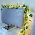 Miniatyrbild 4 av 5: Solrosor Rosblad Rattan Stränglampor 2m 20leds Vattentät