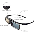 Miniatyrbilde 2 av 3: 3D-briller Aktive Lukker RF 3D-briller Oppladbare For RF 3D