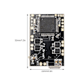 Miniatyrbillede 5 af 5: SP Racing F4 Evo Brush Flyvecontroller til RC Fly