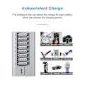 Miniatyrbild 2 av 5: Leise-728 Smart Laddningsbar Batteriladdare Aa Aaa Nicd Nimh