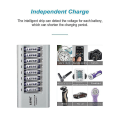 Miniatyrbillede 2 af 5: Leise-728 Smart Genopladelig Batterilader Aa Aaa Nicd Nimh