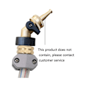 Miniatyrbillede 4 af 5: Have Connector til Vandhane - Hurtigkobling Han
