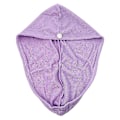 Miniatyrbillede 1 af 3: Hår Tørre Wrap Hurtig Tørring Bad Mikrofiber Hoved Wrap Fortykkelse Bade Turban