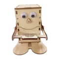 Miniatyrbilde 1 av 4: Myntboks Robot Spargris Safe Mynt Kontanter Banker Ekte Penger Sparboks Gave