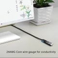 Miniatyrbild 2 av 5: Vention A52 USB 3.0 Hane/Hona Förlängningskabel Data Synk Adapter