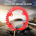 Miniatyrbillede 4 af 5: Keenso Cykelkædebladsæt Aluminium Legering 32343638t Bcd 96mm Smal Bred Cykelkædebladsæt