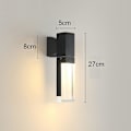 Pikkukuva 2 / 5: LED-seinävalot vedenpitävät, pohjoismainen tyyli, ulkokäyttöön IP65