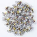 Miniatyrbilde 1 av 4: Kunstige blomster Daisy blomsterhode Mini blomster Kunstige til dekorasjon Silkeblomster
