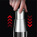 Miniatyrbillede 5 af 5: Manuel Håndpresset Hvidløg- og Løghakker - Grøntsags Food Processor - Terninger. (sølv)(1 stk)