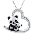 Pikkukuva 1 / 4: Pingviini/panda/koala/mehiläinen/kynsi kaulakoru 925 hopeaa söpö eläin