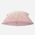 Miniatyrbillede 3 af 4: Knust Fløjl 2-delt Pudebetræk 18 X 18 Til Stue Soveværelse Normal Dekoration Luksus Hjem Seng Sofa - 45 X 45 Cm, 2stk-Lyse Pink