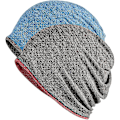 Miniatyrbilde 1 av 5: Hatt for menn og kvinner i bomull, avslappet beanie, myk og lett løpehatt, kort hatt for voksne, kjemisk hatt, avslappet hatt Red*blue