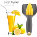 Miniatyrbillede 4 af 5: Citronpresser, Ergonomisk Manuel Mini Citronpresser til at Presse Appelsiner, Grapefrugter