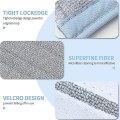 Miniatyrbild 4 av 4: 6-pack Ersättningsmoppdynor för dammsugare S7 S7+ T7s Plus Tillbehör Återanvändbara Våta Mikrofiber Mjuka Dynor (haoyi-yuhao