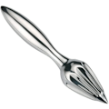 Miniatyrbillede 1 af 5: Manuel Citronpresser i Rustfrit Stål - Håndpresset Citronpresser - Metal Frugtpresser - Saftpresser til Citrus, Appelsin, Citron (Sølv 1 stk)