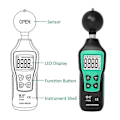 Miniatyrbillede 4 af 5: Digital Lysmåler 200.000 Lux Meter Lysstyrke Tester