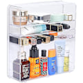 Miniatyrbillede 1 af 3: Klar Akryl Makeup Kosmetik Organiser Display Opbevaringskasse