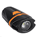 Miniatyrbilde 2 av 2: 800lm 1200mah Sykkellys med 4 lysmoduser, vanntett i aluminium, USB-lading