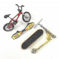 Miniatyrbillede 1 af 5: Mini Scooter To-hjulet Scooter Børns Legetøj Finger Scooter Cykel Fingerboard Skateboard