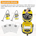 Pikkukuva 1 / 4: 12 Paketti Suodatinpusseja Imurin Pusseille Karcher WD4 WD5 WD6 MV4 MV5 MV6 Vaihto-osat Tarvikepaketti