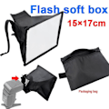 Miniatyrbillede 4 af 5: Universal Portabel Flash Diffuser Softbox Kamera Speedlight