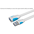 Miniatyrbild 3 av 5: Hög Hastighet USB 3.0 Hane/Hona Förlängningskabel för Data Synkronisering