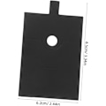 Miniatyrbillede 3 af 8: 100 stk. Sikre Papir Smykke Display Kort Ring Display Emballage Kort Stilfulde Ring Fremvisningskort
