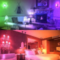 Miniatyrbilde 5 av 5: LED-lys pære, 3W RGB 16 farger skiftende dagslys LED-lys nattlys lampe pære (E14)