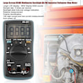 Miniatyrbillede 2 af 5: Stor Skærm Bside Multimeter Baggrundsbelyst Voltmeter