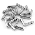Miniatyrbillede 3 af 5: L-Formet Aluminium Profil, T-Spor 10 stk T-Spor Indvendige Hjørnebeslag Forbindelse Gave