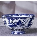 Pikkukuva 3 / 4: 4,5 tuuman Jingdezhen Ramen-keramiikka luuposliini keittokuppi