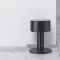Miniatyrbillede 7 af 8: 2 stk. 60 mm sorte dørstoppere i 304 rustfrit stål til bunden af dørglasstopper, forlænget design
