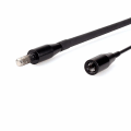 Miniatyrbillede 3 af 4: Dobbelt bånds Sma-f højforstærkende antenne Vhf Uhf 360mm