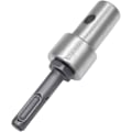 Miniatyrbillede 1 af 4: Adapter til boremaskine, rund skaft professionel adapter til 2 slots og 2 huller til jordbor, til Sds Plu