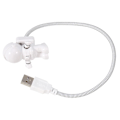 Miniatyrbillede 4 af 4: 1 stk LED Bordlampe Bærbar Fleksibel Rummand Design Mini Skrivebordslampe Natlampe