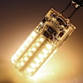 Miniatyrbillede 4 af 5: 10 stk G4 5W 3014 X 48 LED'er Hvidt Lys Lamper AC12V Ikke-dimbar Hal