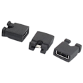 Miniatyrbillede 3 af 4: 120 stk. 2,54 mm Standard PCB Shunts Korte Mini Jumper Cap Connector