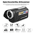 Pikkukuva 3 / 5: DV180 16MP Mini-videokamera 1,5'' TFT 8x digitaalinen zoomaus