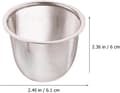 Miniatyrbillede 2 af 8: 3 stk. tefilter i rustfrit stål til tekande, kaffefilter, enkelt og generøst design, nemt