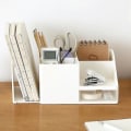 Miniatyrbilde 1 av 4: Kontor Oppbevaringsboks Skrivebord Organizer Skuffe Diverse