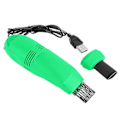 Miniatyrbild 2 av 5: Mini PC Dammsugare USB Tangentbordsrengörare (blå), 1 förpackning