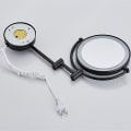 Miniatyrbilde 4 av 4: Sminke Speil LED Veggmontert Utvidbar Folding Bad Speil
