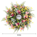 Miniatyrbillede 5 af 5: Kunstig Daisy Blomsterkrans Tulip Dørpynt Hjemmeindretning