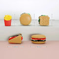 Miniatyrbild 4 av 5: Leksak Matset för Barn - Falsk Mat Leksak för Småbarn - Kökstillbehör - Hamburger & Sandwich Leksaker för Pojkar & Flickor - 9 delar