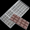 Miniatyrbillede 5 af 5: Hård Polycarbonat Chokoladeform Til Fremstilling Af Chokoladebarer Chokoladeform I Polycarbonat