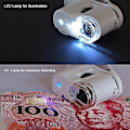 Miniatyrbillede 5 af 5: Universal Clip Mikroskop 60x LED Smykke Forstørrelsesglas