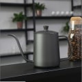 Miniatyrbillede 2 af 3: 350ml Kaffe- og Tekande i Rustfrit Stål med Svanehals - Drypkande